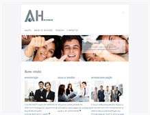 Tablet Screenshot of ahbusiness.com
